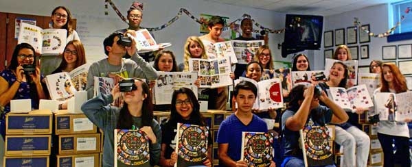 Yearbook Students Get Creative with Custom RetroViewers