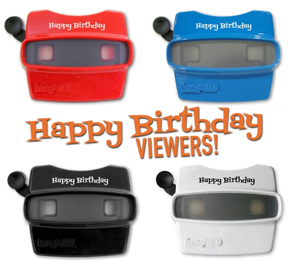 Specialty happy birthday viewers make the gift extra cool