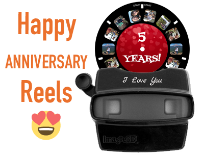 Happy anniversary reels are a popular gift for any number of years